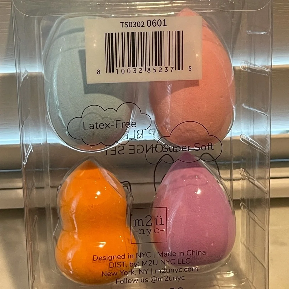 M2U NYC Makeup Blending Sponge Box Set